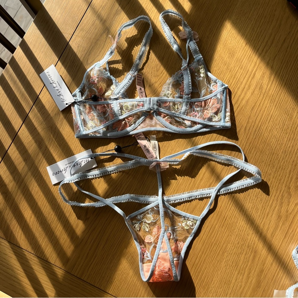 NWT For Love & Lemons Lily 3 pc SET - Picture 9 of 12